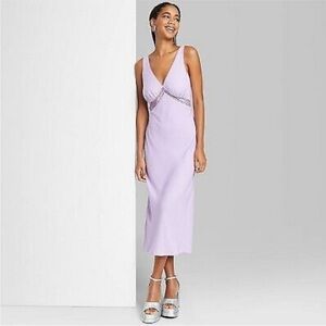 Lavender Sleeveless Dress